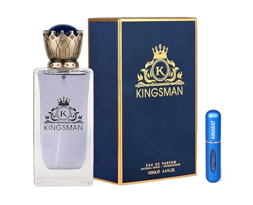 Perfume Kingsman 100ML Eau de Parfum, Perfume Árabe para Hombre...