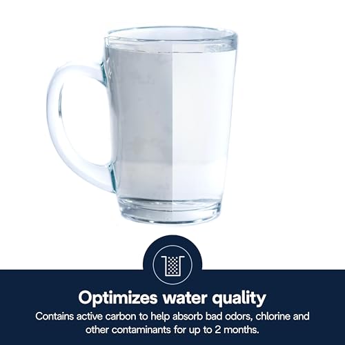 De'Longhi Water Filter, Purifier & Sweetener, Reduces Limescale, Filters Contaminants, Improves Coffee Flavor, Easy Installation, Lasts Up to 2 Months, Suitable for All Coffee Machines DLSC002