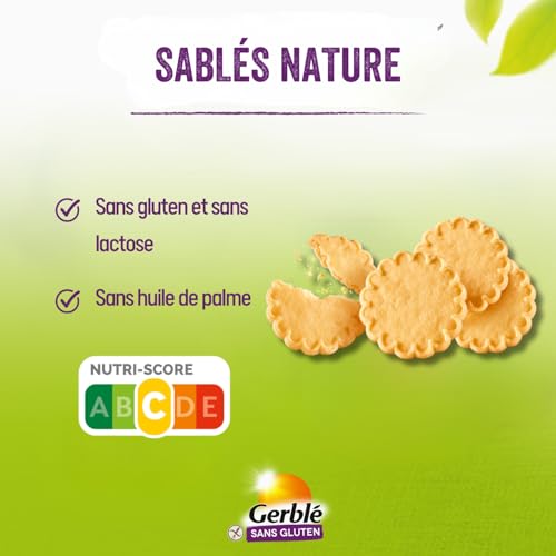 Biscuit Sablé Sans Gluten Gerble La Boite De 120 G - vue 5