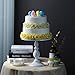 Hotity 12 Inch Cake Stand Round Cupcake Stands Metal Dessert Display Cake Stands, White