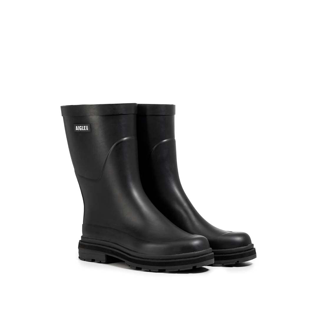 Aigle Men's Mid Rain M Rain Boot, 4400 Old Rose, 7.5 UK