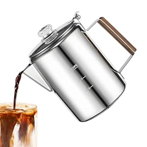 Générique Edelstahl Kaffeepresse für Camping