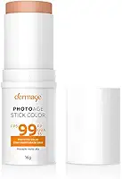 Photoage Stick, Filtro Solar com Cor em Bastão, FPS99 e FPUVA35, Proteção UVA e UVB, Fórmula com Ácido Hialurônico, Acabamento Mate, Cor Nude, 12g