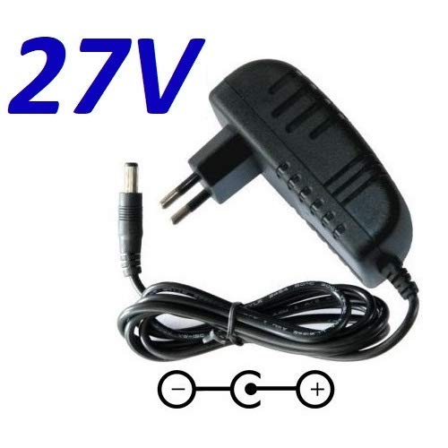 CARGADOR ESP ® Cargador Corriente 27V Reemplazo Aspirador Aspiradora Taurus Ultimate Animal Care Recambio Replacement