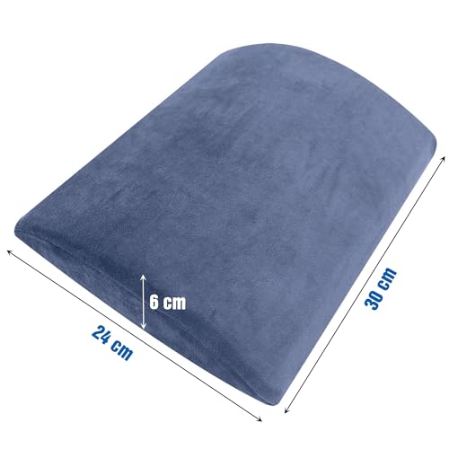 Petex 44421018 Lendenkissen Lordosekissen Schaumstoff Microfaser
