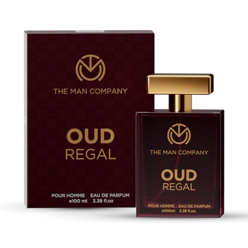 Image of THE MAN COMPANY OUD REGAL Perfume for Man | Long Lasting Bold Oud Perfume | Luxury EDP Fragrance with Saffron & Patchouli | Gift for Him | 100 ml | Anniversary fragrance gift | Valentine Gift Set For Man |