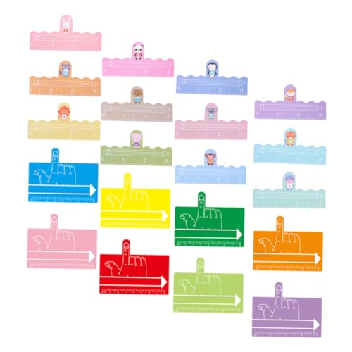 HAPINARY 2 Set Segnalibro Dislessia Strumenti Per I Bambini Dislessia Contrassegno Di Libro Bambini Strumento Di Strisce Di Guidata Bambini Segni Di Libro Disless