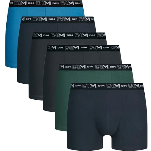 Bóxer Dim Cotton Stretch para el gimnasio y la oficina con pack de 6 piezas