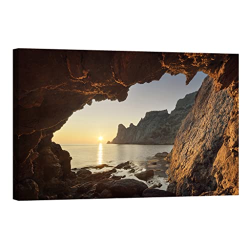 Toile nature lumineuse DCL224-2 format grand art 80x120 cm aux finitions haut de gamme