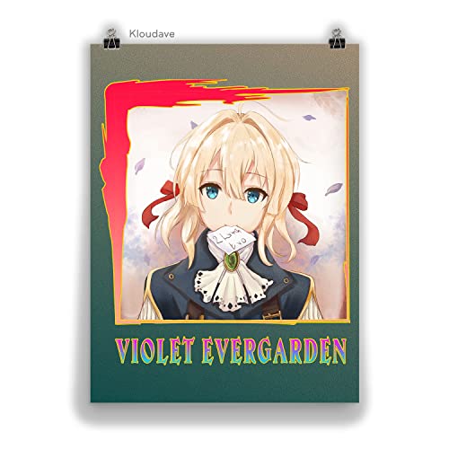 Violet Anime Manga Poster Evergarden Light Novel Merch Art Wall Decoration - 017
