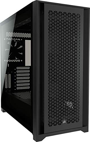 Corsair 5000D Airflow Tempered Glass Mid-Tower ATX PC Case, Black (CC-9011210-WW)