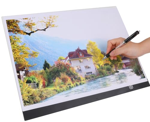 Large A3 LED Light Pad for Diamond Art Painting,Art Light Board, A3 LED Copy Board, Light Tracing Box, Artcraft Copy Table