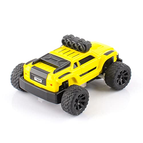 Turbo Racing Baby Monster 1:76 Scale Monster Truck RTR Remote Control Mini on-Road Models Fast Rc Car Vehicles (Yellow) Turbo Racing Baby Monster 1:76 Scale Monster Truck RTR Remote Control Mini on-Road Models Fast Rc Car Vehicles (Yellow)