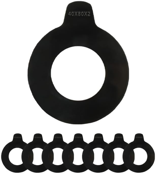 Kit de pasador de cubo de 1.575 pulgadas para excavadora Cat Kubota Komatsu Takeuchi de 0.079 pulgadas de grosor y cuñas de pasador de cubo de