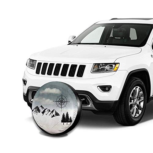 Nature Mountain Compass Copriruota di scorta