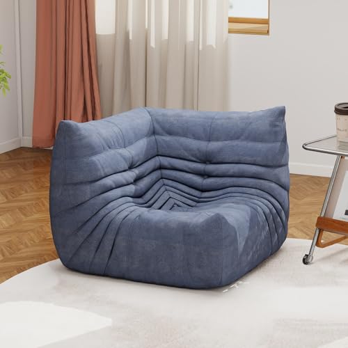 Full Foam Corner Chair – Comfortable Floor Couch for Adults,