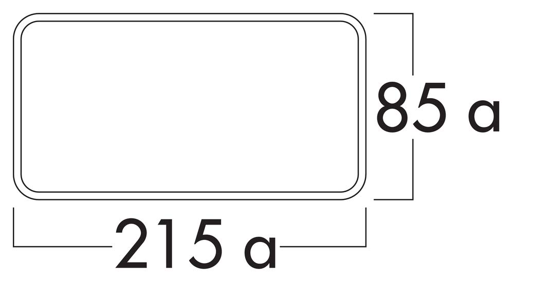Valvola antiritorno rettangolare da inserire nel tubo di ventilazione F-VRO/sportello da incasso/valvola pneumatica/Compair flow (sistema Ø 150)