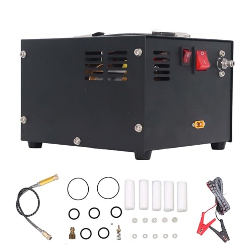 Compresor de Aire PCP DC12V de 30mpa con ventilador LED ajustable SEAFRONT