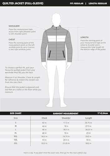 Image of Amazon Brand - Symbol Men's 100% Polyester Regular Quilted Jacket