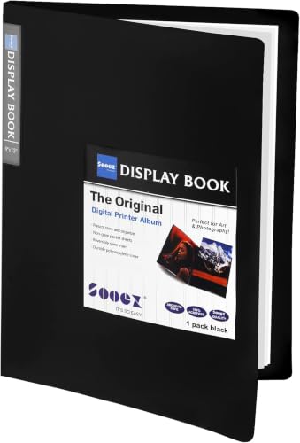 Sooez 30-Pocket Art Binder