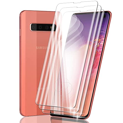 For Galaxy S10 保護フィルム SC-03L SCV41 ガラスフィルム 耐衝撃 HD 撥油性/疎水性/指紋防止 耐指紋 硬度10H 指紋防止 高透過率 衝撃吸収 保護シートGalaxy S10