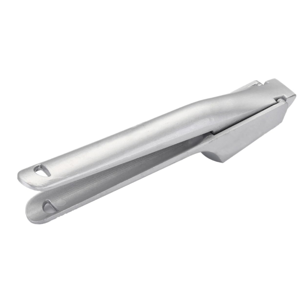 SOLUSTRE 1pc Handheld Garlic Press Premium Stainless Steel Garlic Puree Machine Compact Kitchen Gadget for Easy Crushing Mincing Home Accessory