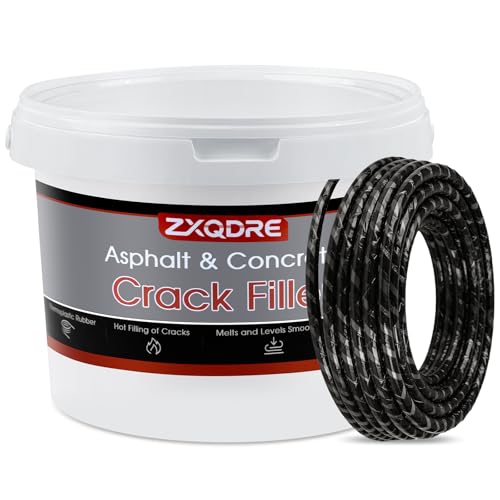 ZXQDRE Asphalt Crack Filler Stix 150 FT for Driveway & Blacktop Repair