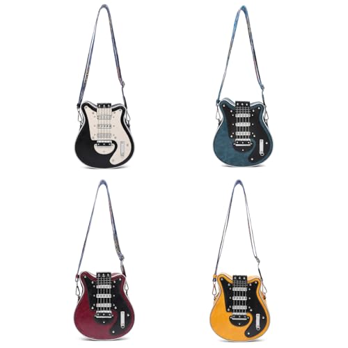 Sac en cuir synthétique guitare aux finitions soignées