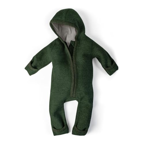 Ehrenkind® WALKOVERALL | Baby Wollwalk-Overalls aus Merino Schurwolle mit...