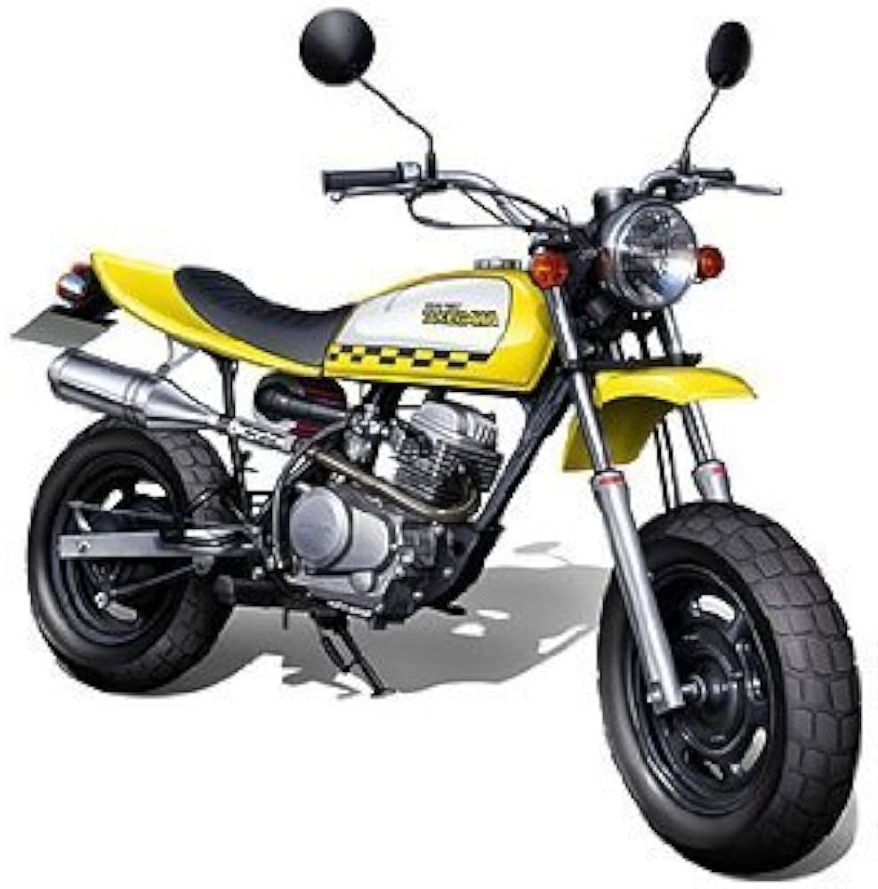 AOSHIMA 1/12 Motorcycle | Model Building Kits | No.59 HONDA Ape 50 TAKEGAWA  [ Japanese Import ]