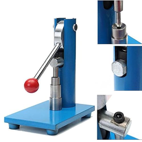 Máquina de prensa de tabletas para uso doméstico, ajustable de 6 mm y 12 mm, dispositivo manual de mano duradero para laboratorio y producción doméstica