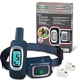 PetSafe Remote Spray Trainer with Water Resistant Training Collar for Dogs, 3-in-1 Stimulation - Spray, Tone and Vibration, 300 m Range, 2 Spray Cartridges, 3.6 kg