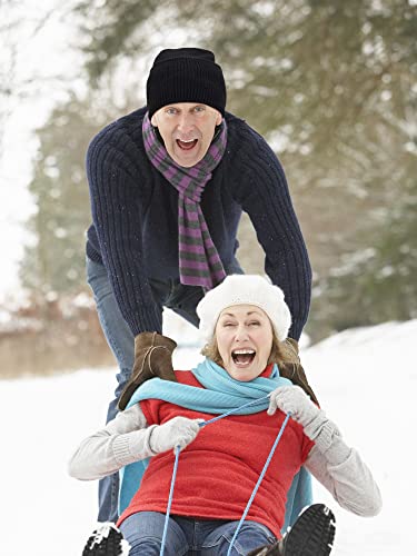 Geyoga Balaclava Face Mask Soft Breathable Multipurpose Windproof Balaclava 1 Hole Knitted Motorcycle Ski Mask for Adult Winter