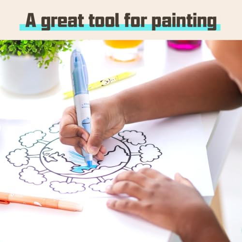 CEJAS 6 Stück Textmarker Radierbar, Magic Highlighters, Doppelspitze zum Markieren und Radieren,Bibel Marker Stifte, für Kinder Erwachsene Studenten Schule Büromaterial