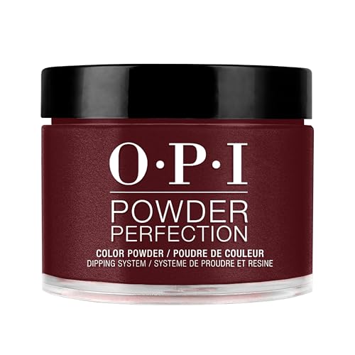 OPI Powder Perfection Vampire State Building | Opaque Dark Burgundy