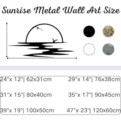 Décoration murale en métal durable résistant aux intempéries - 5