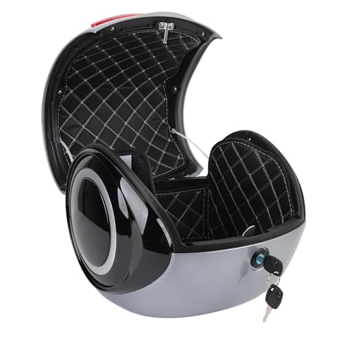 Top case moto étanche et anti-poussière de 32L avec support de stockage pour scooter
