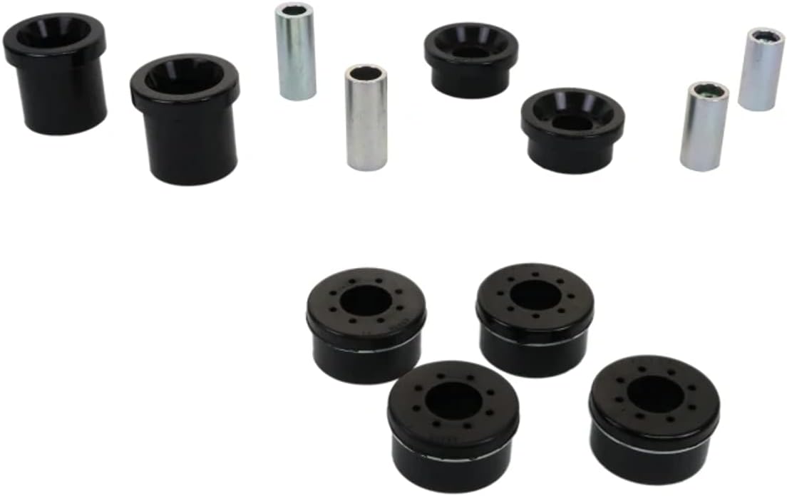 Whiteline W93165 Rear Crossmember Mount Bushing, Black