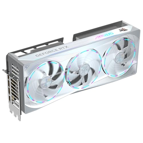 AORUS GeForce RTX 5080 MASTER ICE 16G Scheda Grafica - 16GB GDDR7, 256 bit, PCI-E 5.0, 2805MHz Core Clock, 3 x DP 2.1a, 1 x HDMI 2.1b, NVIDIA DLSS 4, GV-N5080AORUSM ICE-16GD - Scheda video - Immagine 7