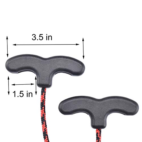 Crossbow Cocking Device Double Handle Crossbows Rope Cocker Aid Cocking String Tool (Ct021,Red) #TOP3
