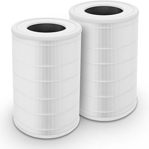 Image of Generic 1000 Replacement Filters Compatible with AirDoctor 1000 Air Purifier, Integrated Premium Filter, activated Carbon and Pre-filter, 2-Pack