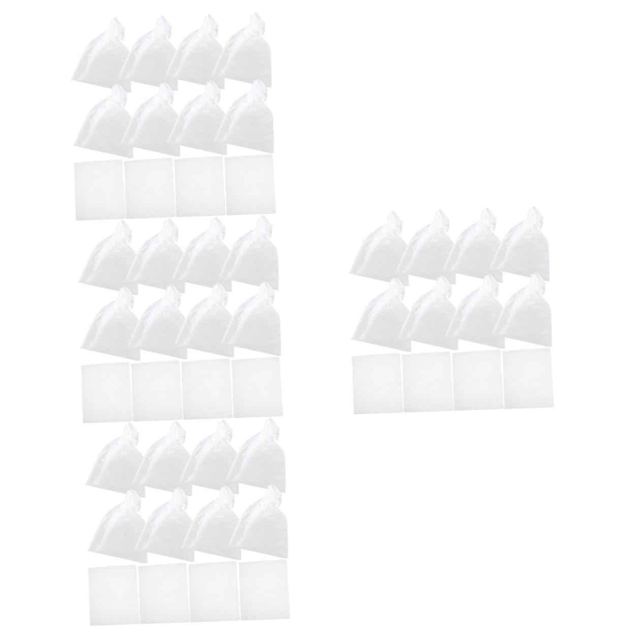 BESPORTBLE 4 Juegos Tapa Bolsas De Cultivo para Interior Papelera Bolsas Tomate Dispensador De Calidad Contenedores De Comida Poseedor Alimento Tela No Tejida 100 Piezas*4