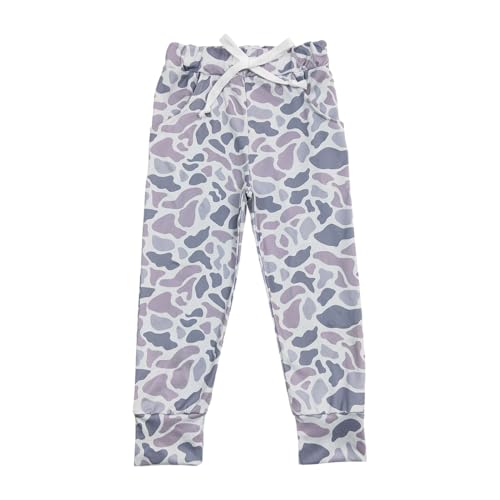 Toddler Kids Grey camo Jogger Pants