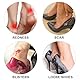 BDEPSTR 6 Pairs of Invisible Heel Pads to Prevent Slips & Blisters, Heel Protection, Heel Cushion, Gel Non-Slip Insoles for Too Large Shoes & Boots, Shoe Filler, Heel Protector Pads Against Blisters-A