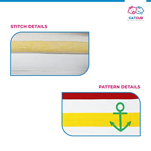 Image of CATCUB Boy's & Girl's Cotton Printed Clothing Set