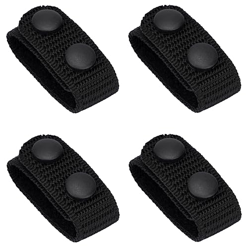 TACNEX Duty Belt Keepers w/Loop Liner Nylon Utility Belt Stays Holder Tactical Belt Retainer for 2