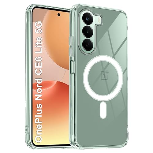 Image of amazon basics Back Case Cover for OnePlus Nord CE 6 Lite 5G | Scratch-Resistant Back Cover | Clear