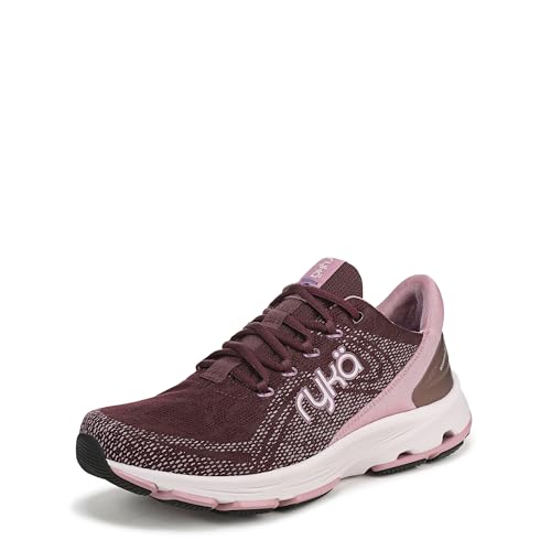 Ryka Women's Devotion X Walking Shoes Purple Fig Mesh Fabric 7 M - Main Image