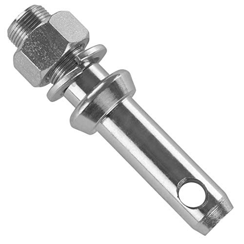 1 Paar Unterlenker Gerätebolzen | Kat 2-2 | 45 mm Gewindelänge | Bolzen | Kategorie | Unterlenker | Oberlenker | Frontlader | Dreipunktaufnahme | 3-Punkt | Traktor | Trecker | Fangkugel | Fanghaken