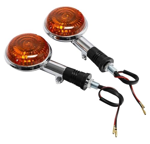 Clignotants moto orange à haute visibilité pour sécurité V-Star XVS650 XVS1100